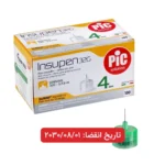 سرسوزن PiC سایز 4 میلی متری/ گیج 32 بسته 100 عددی