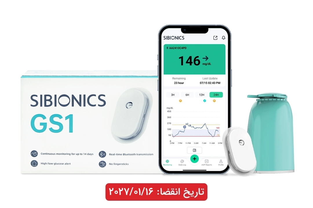 سنسور پایش مداوم قند سایبایونیکس